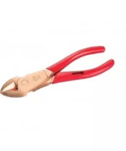 Alicate profesional de corte diagonal reforzado antichispa 180 mm Cu-Be DOGHER 10213-180