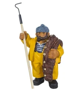 FIGURA PESCADOR CON RED–Alto: 28cm