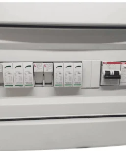 Alternative view of CUADRO DE 2 STRINGS Y SALIDA CA 25A